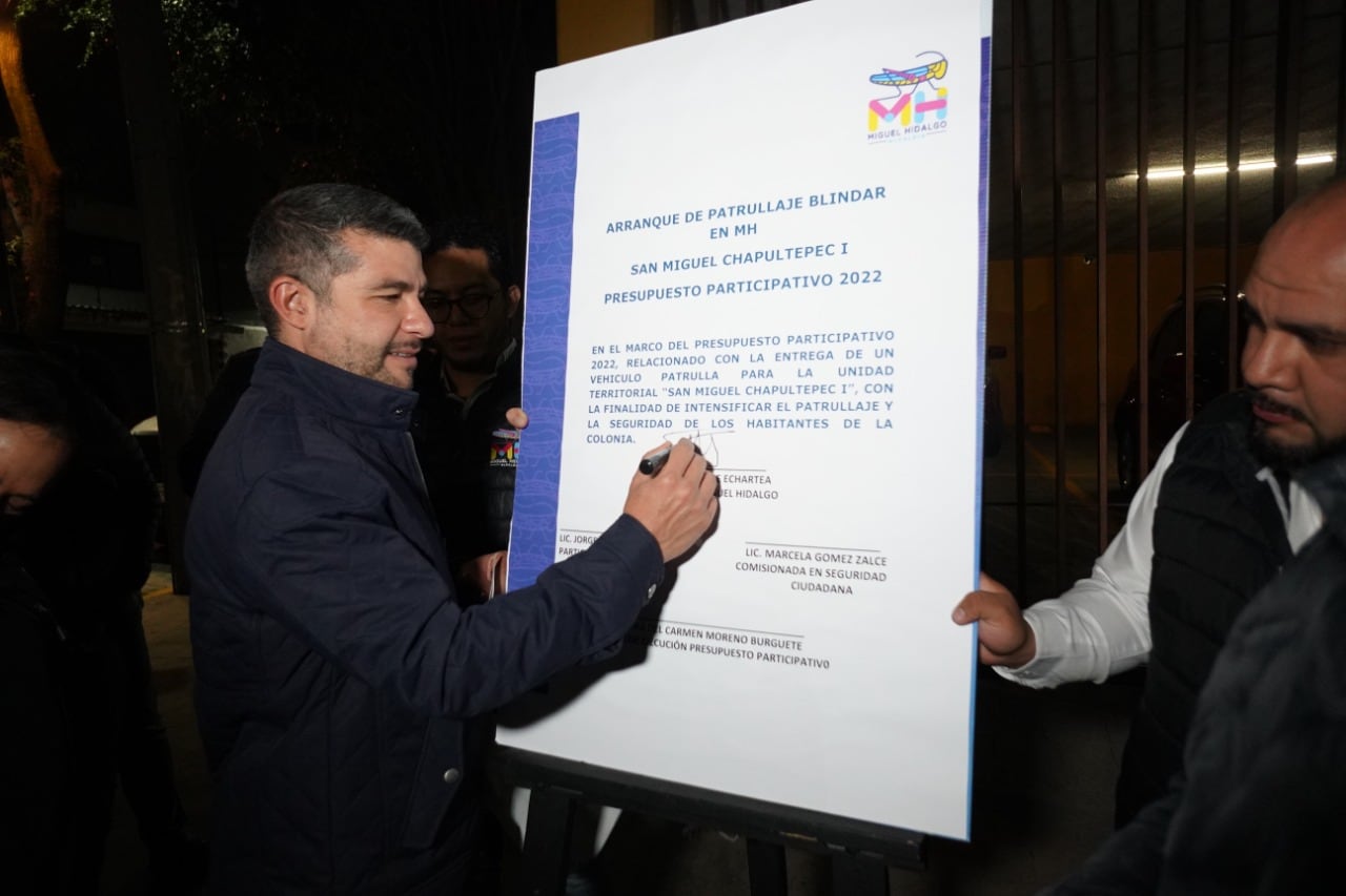 Alcaldía Miguel Hidalgo compra nueva patrulla