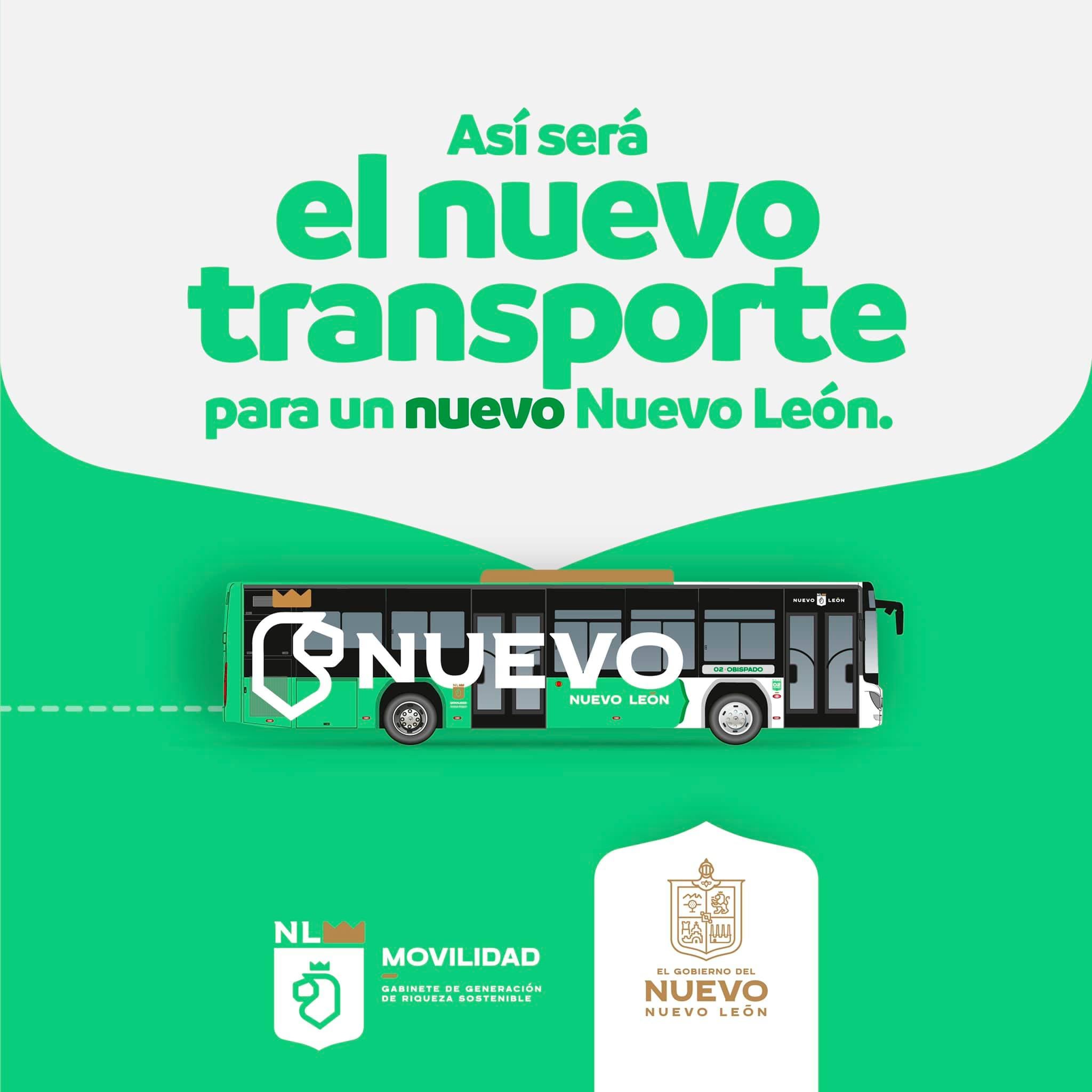 Así será el nuevo transporte público en Nuevo León
