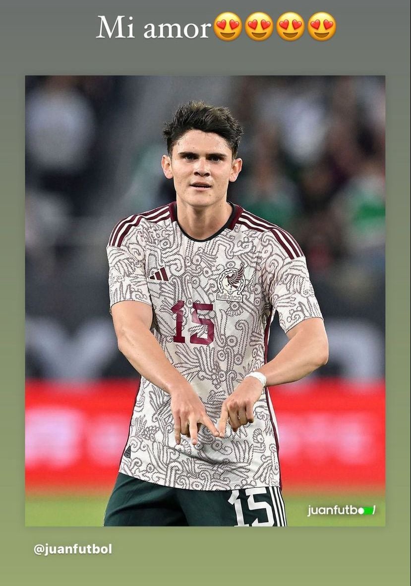 Nailea Vidrio reaccionó a la dedicatoria de Israel Reyes tras marcar gol con México.