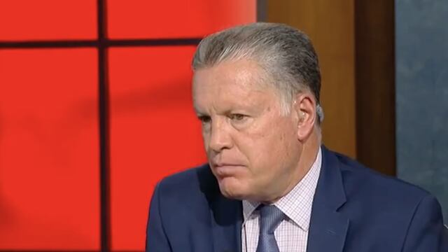 Ricardo Peláez, en un programa en vivo.