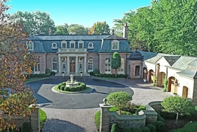 Supuesta casa de Yadhira Carrillo en Estados Unidos