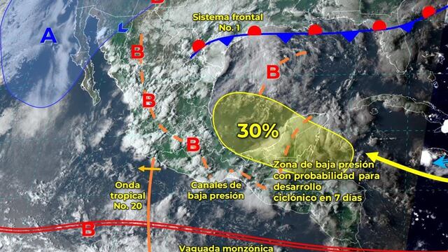 Advierten lluvias muy fuertes en Acapulco y Guerrero