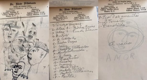 Lista de amantes de Frida Kahlo