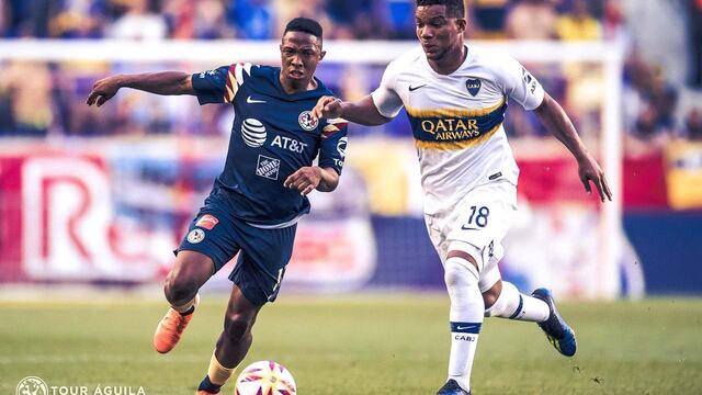 América cayó ante Boca en New Jersey