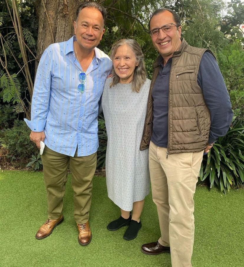 María Rojo, Nicandro Díaz y Antonio Arvizu