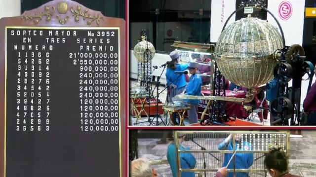Resultados Sorteo Mayor 3952 de Lotería Nacional: Ganadores de hoy 26 de noviembre