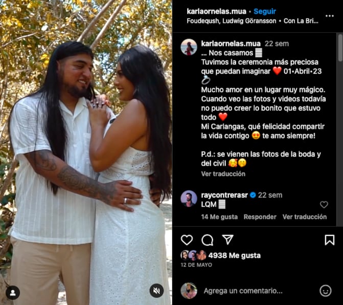 Carlos Ballarta y Karla Ornelas