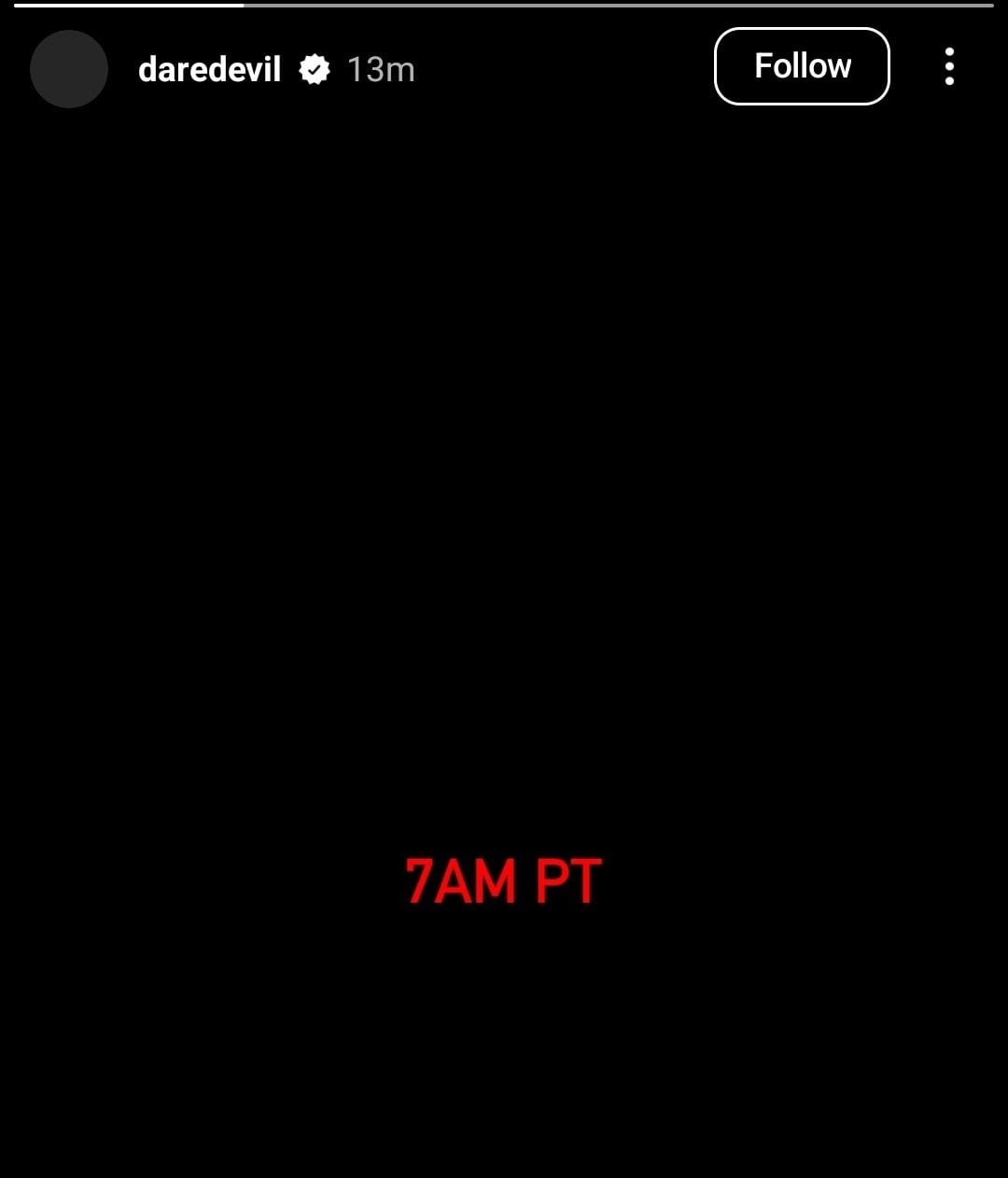 Anuncio tráiler Daredevil: Born Again