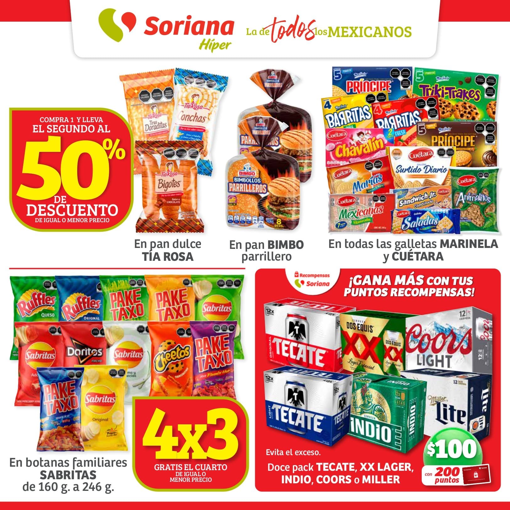Ofertas Soriana fin de semana 27 al 30 de octubre 2023