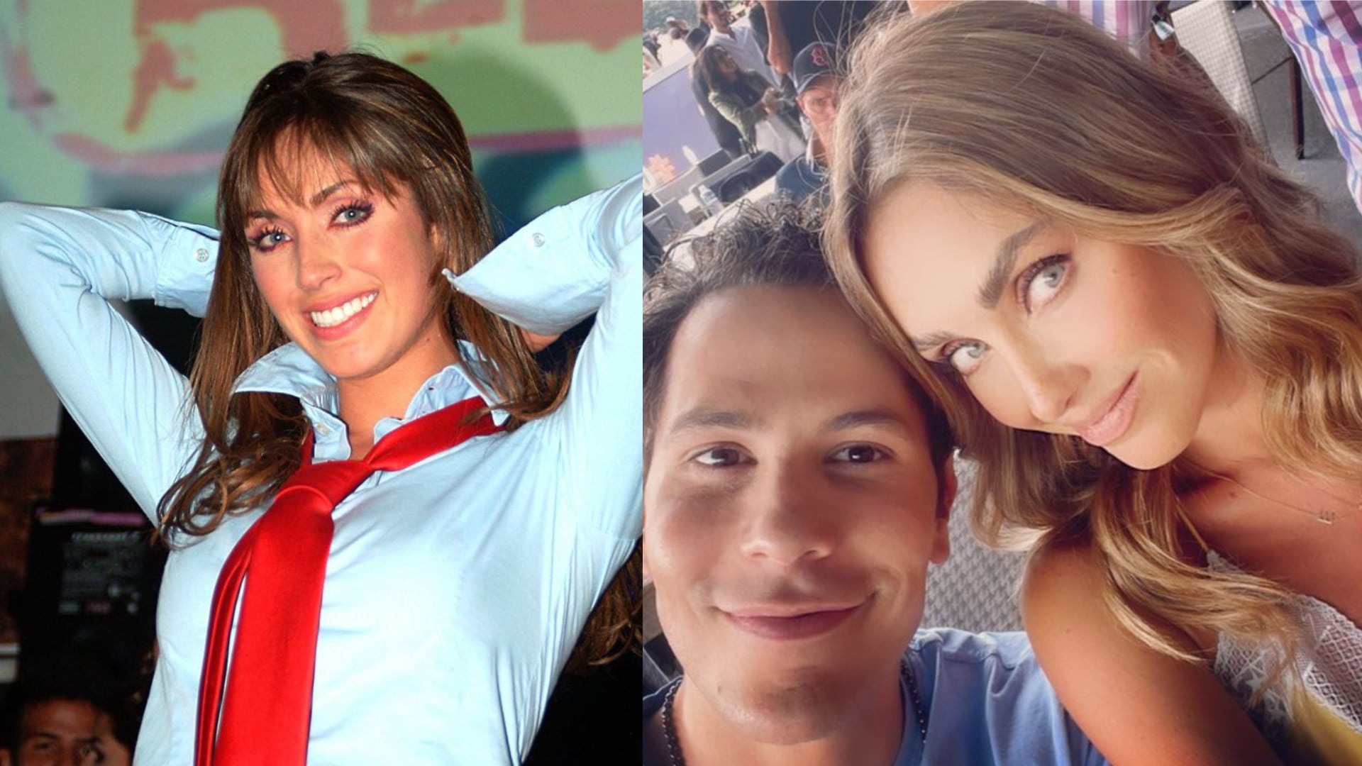 Anahí, antes y después.