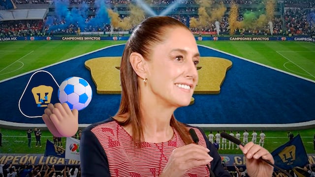 Sheinbaum reconoce regreso de Pumas a la final pese a derrota contra Cruz Azul