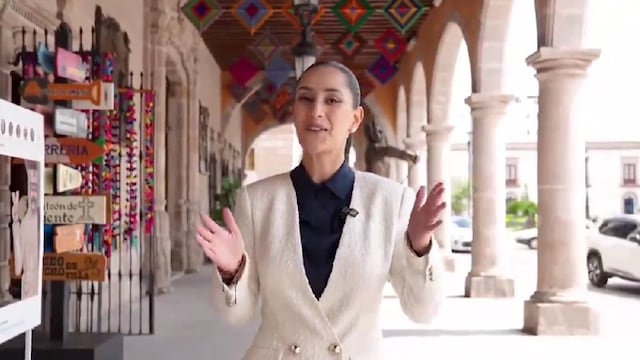 Tamara Henaine, imitadora de Claudia Sheinbaum