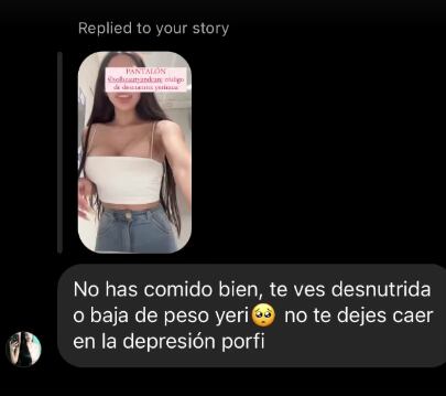 Yeri Mua reconoce que su cuerpo ha resentido la ruptura