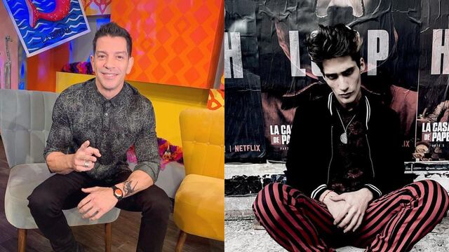 Yahir y su hijo Tristán.