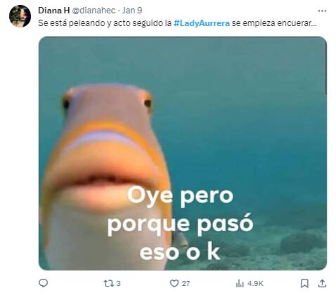 Memes de Lady Aurrerá