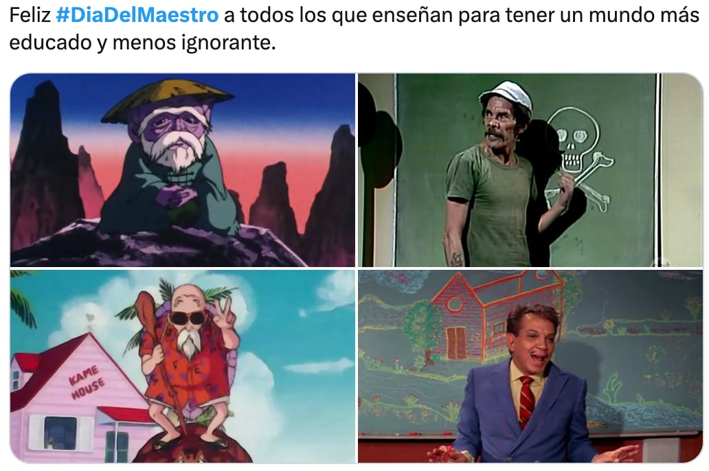 Memes festejan del Día del Maestro celebran este 15 de mayo