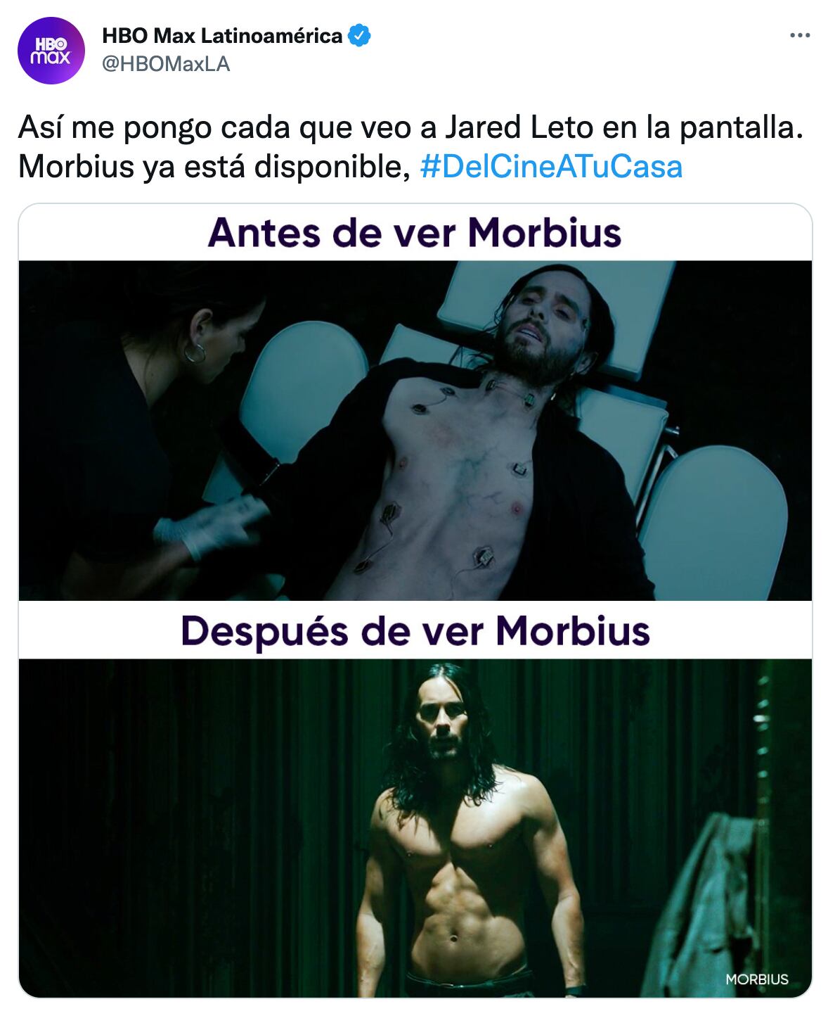 Morbius en HBO Max