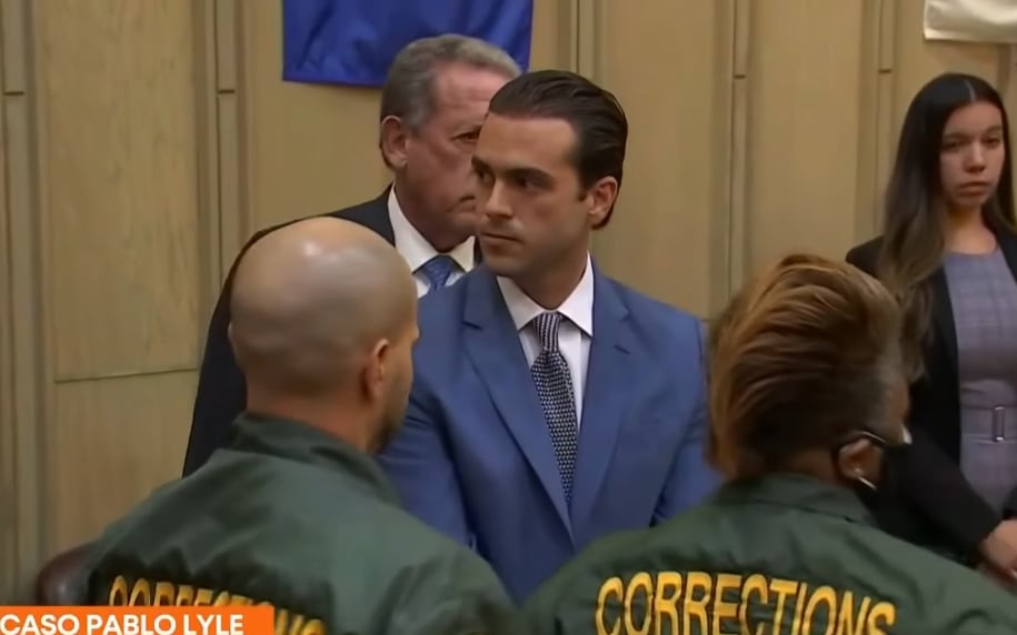 Pablo Lyle el día de su juicio final.