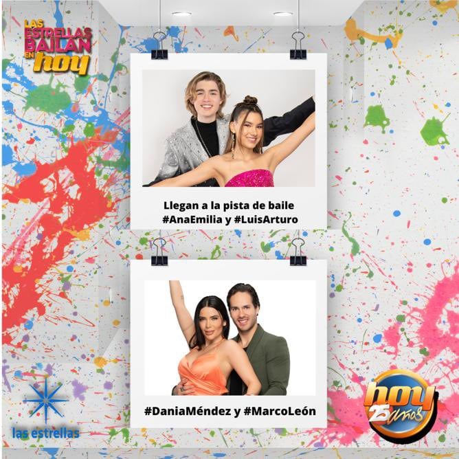 Las Estrellas bailan en Hoy 2023