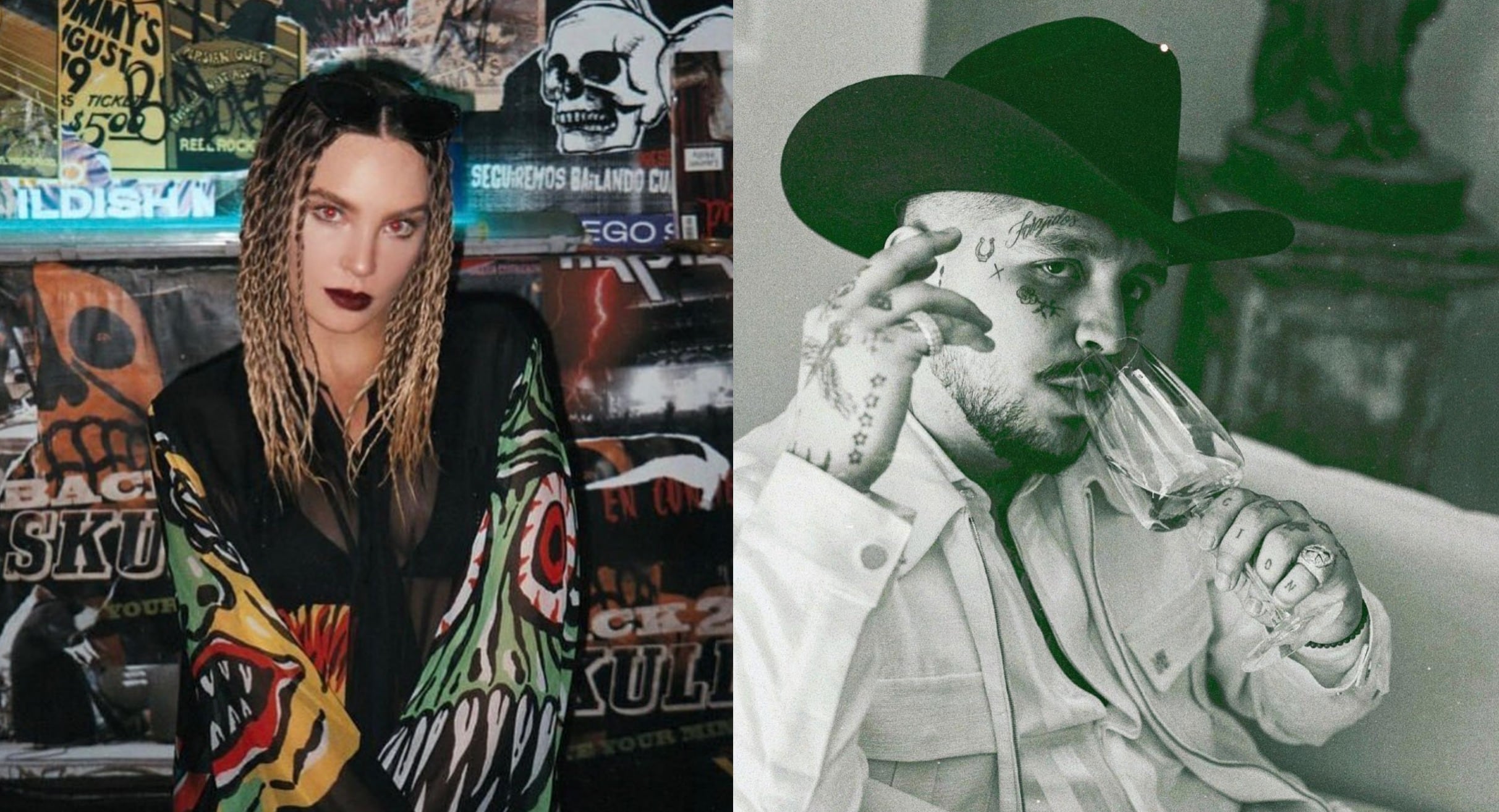 Belinda y Christian Nodal