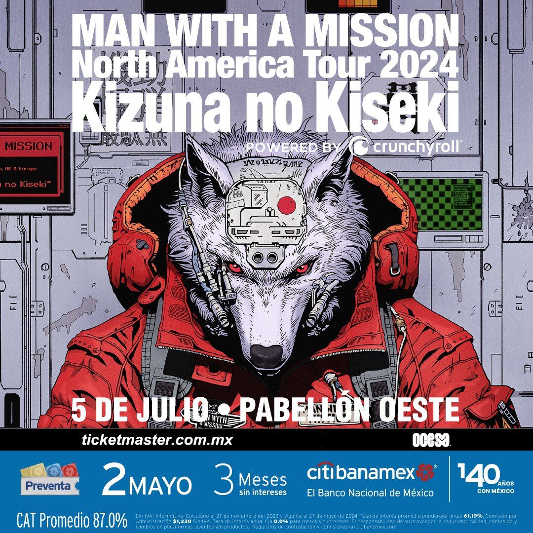 Man with a Mission en México
