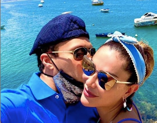 Ninel Conde y Larry Ramos