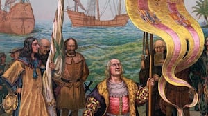 La Niña, la Pinta y la Santa María: Dibujos para colorear e imprimir el 12 de octubre