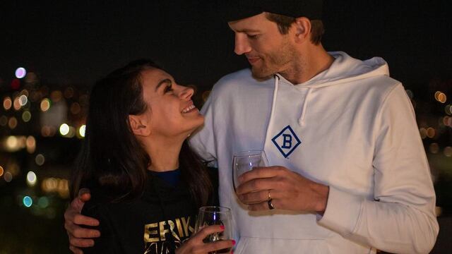 Ashton Kutcher y Mila Kunis