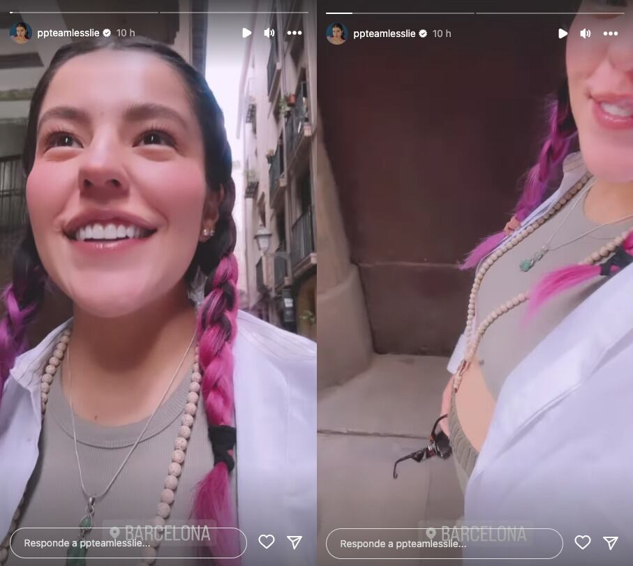 Lesslie Polinesia presume un bonito baby bump por las calles de España