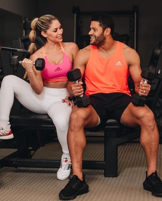 'Hulk' y Camila Angelo