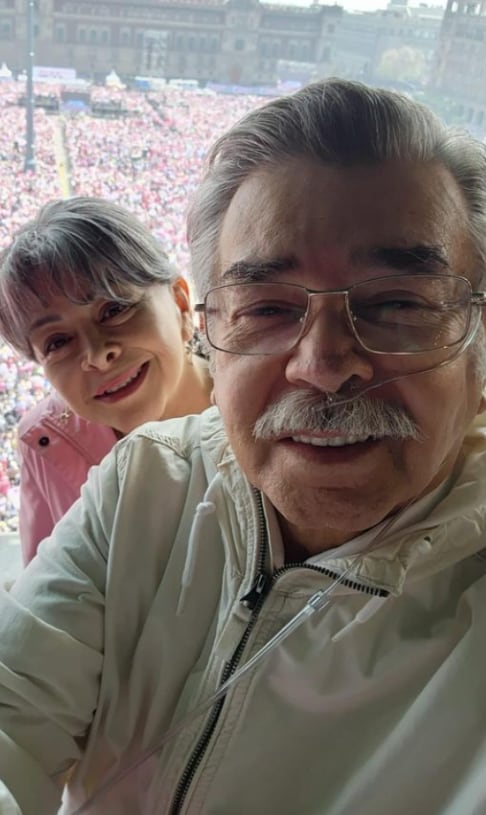 Famosos en la Marcha por la Democracia