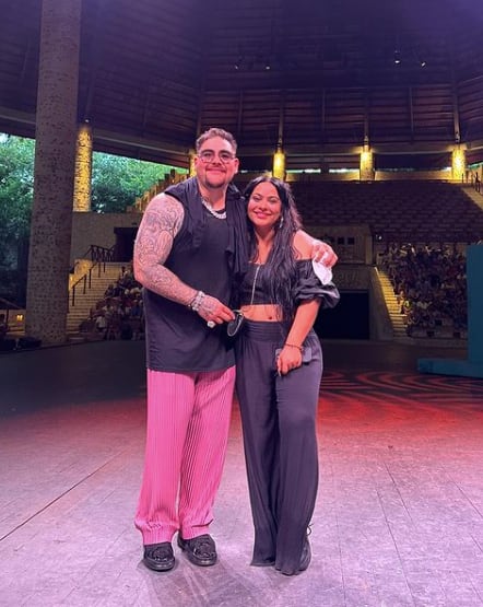 Andy Ruiz y Mayeli Alonso