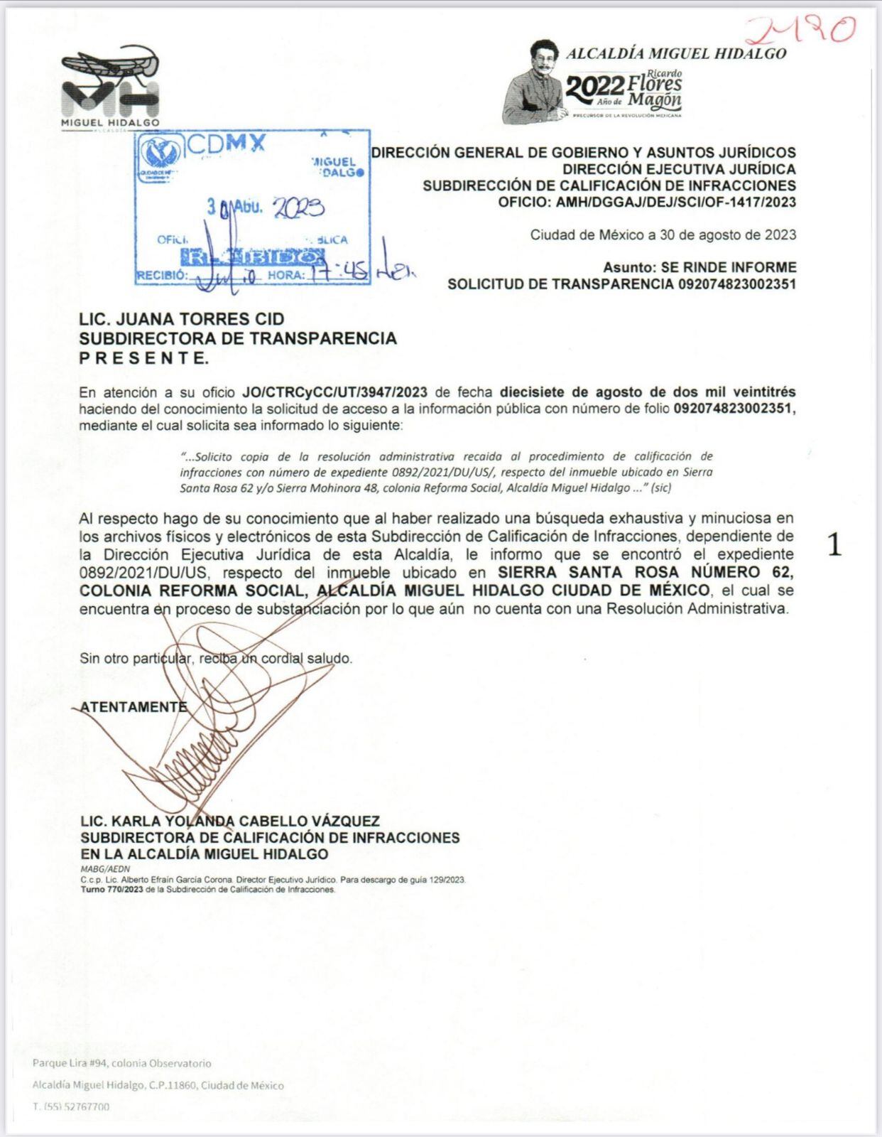 ¿Mauricio Tabe miente? Victor Hugo Romo dice que dejaron un procedimiento administrativo contra la casa de Xóchitl Gálvez