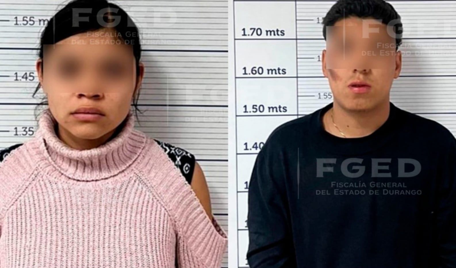 Sarahí N y Osvaldo N fueron detenidos por el feminicidio de niña Madeleine