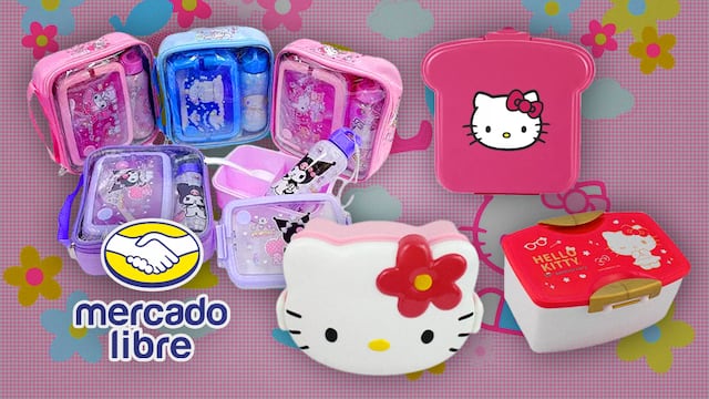 Tupper de Hello Kitty para lunch