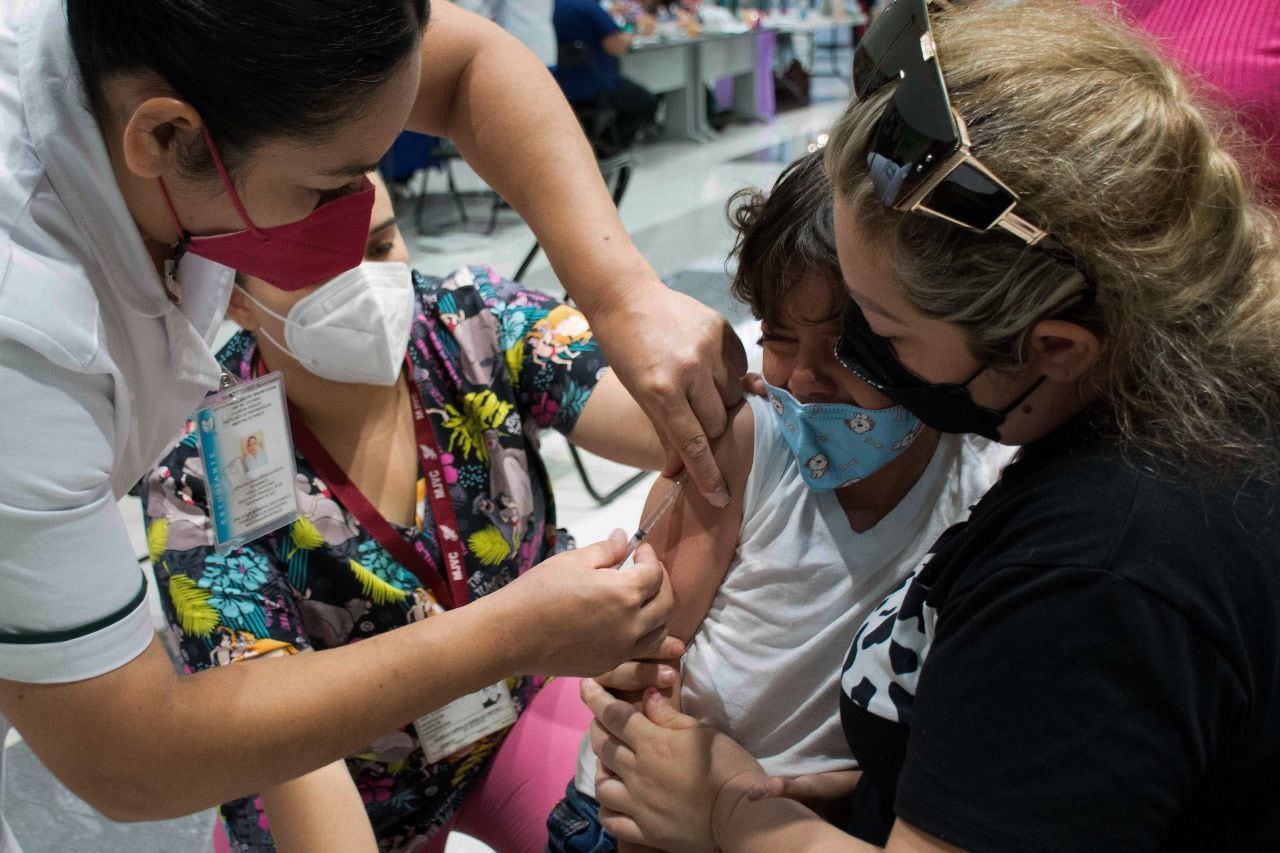 Vacunación en niños de 12 a 17 años