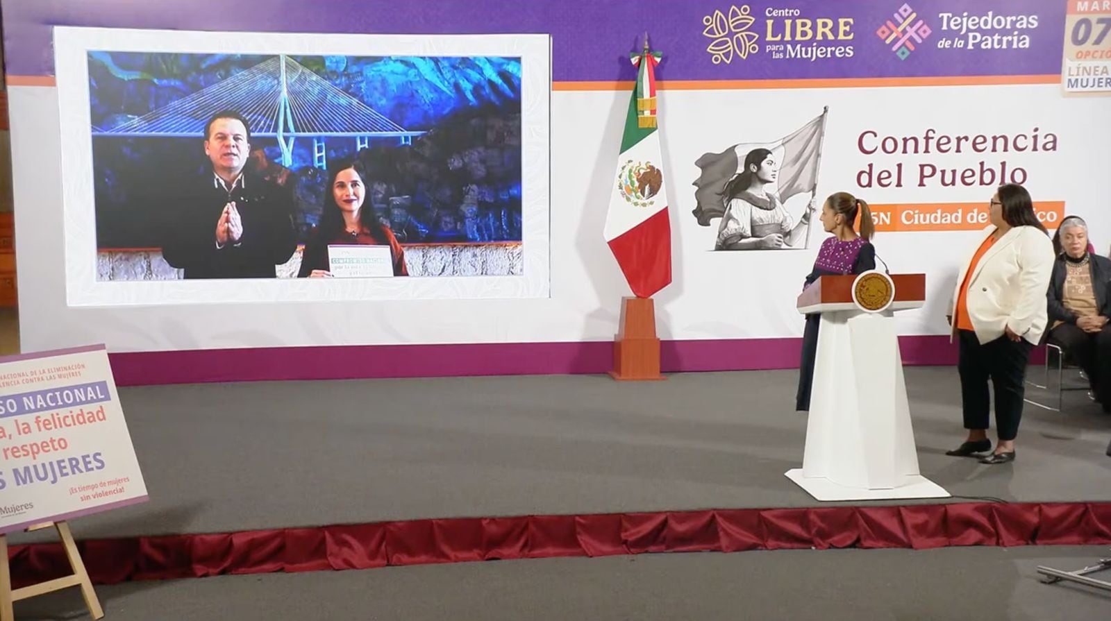 Durango se compromete con la atención integral a las mujeres y con la erradicación de violencia de género