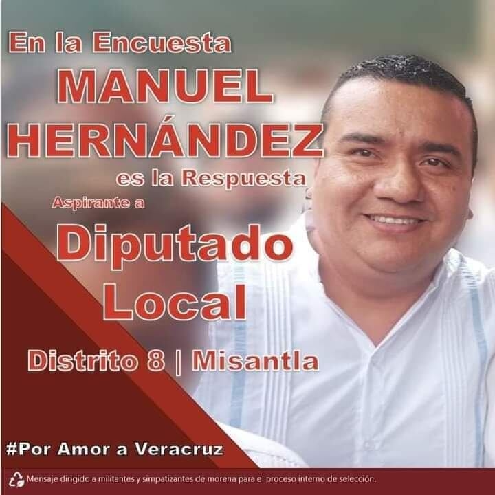 Manuel Hernández, candidato de Morena asesinado
