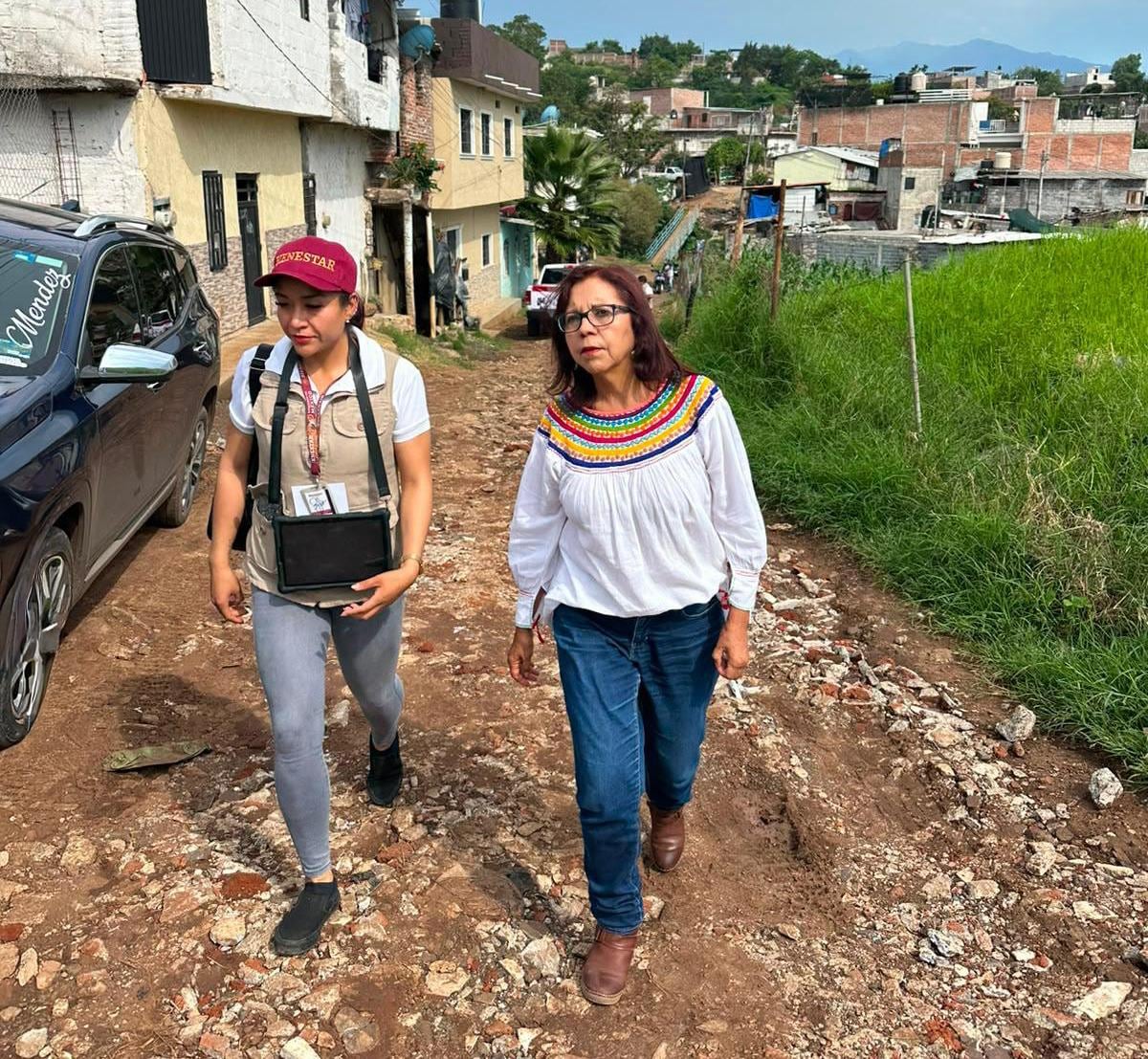Plan Michoacán por la Paz: Leticia Ramírez lleva Bienestar casa por casa.