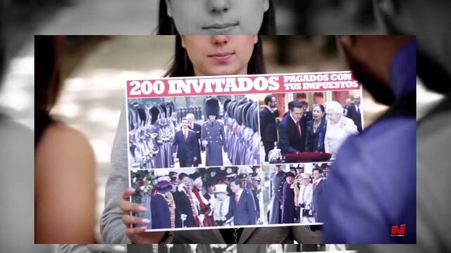 INE ordena bajar spot del PAN que cuestiona viaje presidencial a Londres