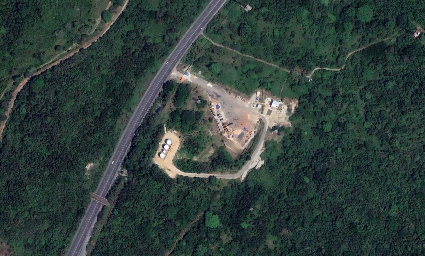 Refinería clandestina de Coatzacoalcos, Veracruz, en 2022