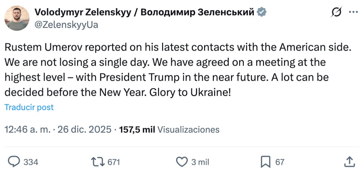 Volodímir Zelensky se reunirá con Donald Trump