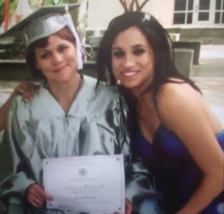 Samantha y Meghan Markle