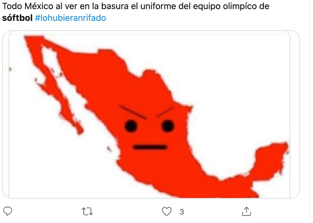 Memes sobre la polémica de la Selección Mexicana de Sóftbol
