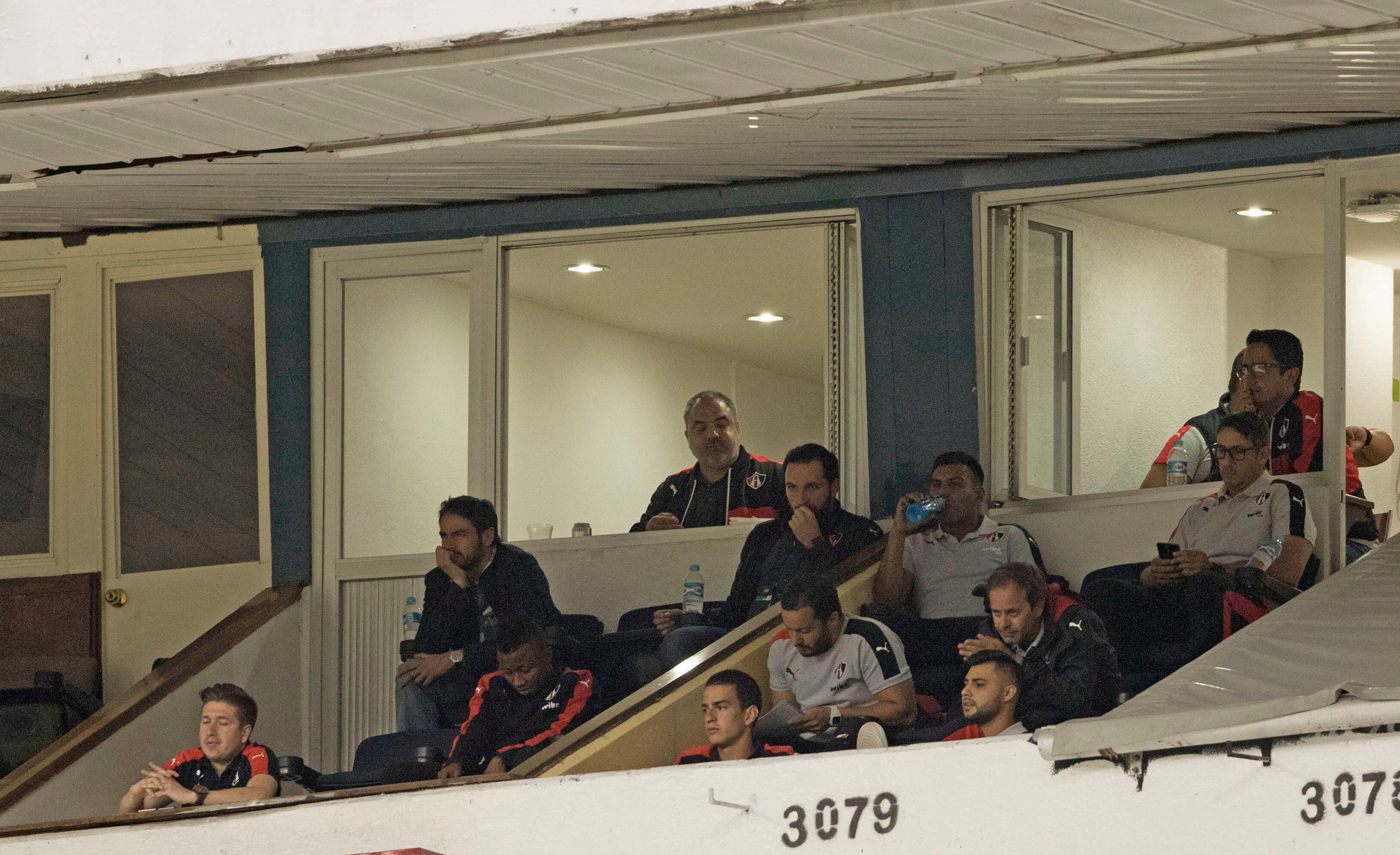 Palco del Estadio Azteca