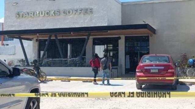 Matan a empresario David González en Starbucks de Tulum