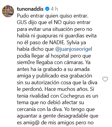 Addis Tuñón revela por qué Gustavo Adolfo Infante no asistió al funeral de Silvia Pinal
