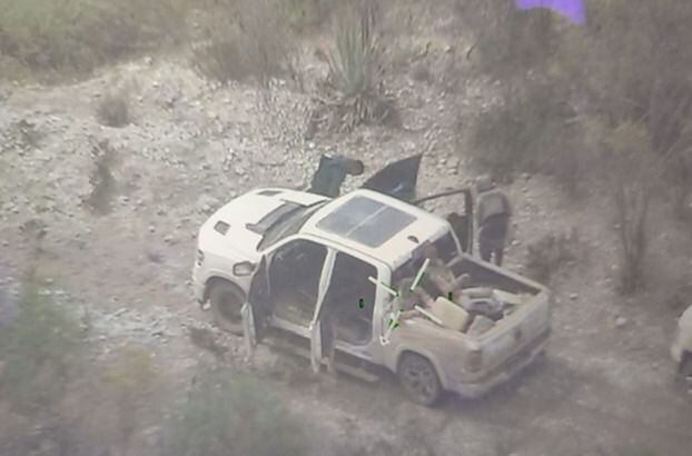 Operativo en San Luis Potosí en el que rescataron a cerca de 50 migrantes