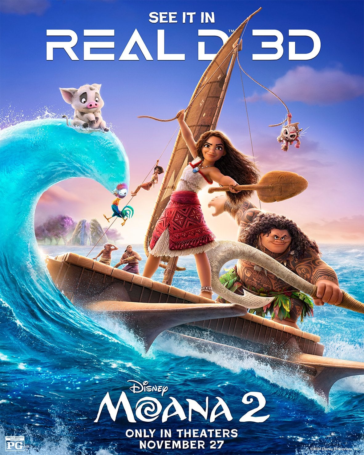 Nuevos pósters de Moana 2