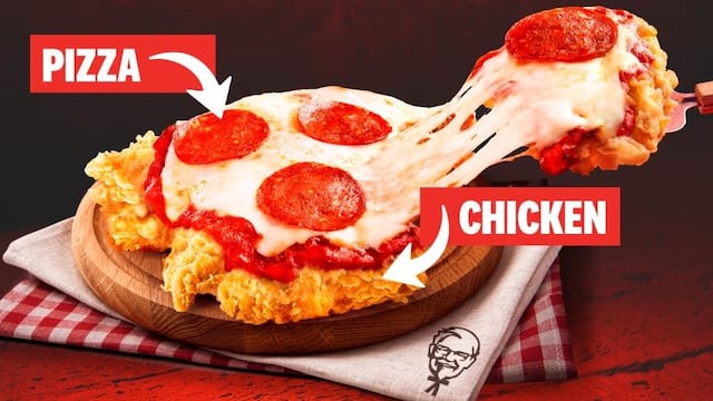 Chizza en KFC